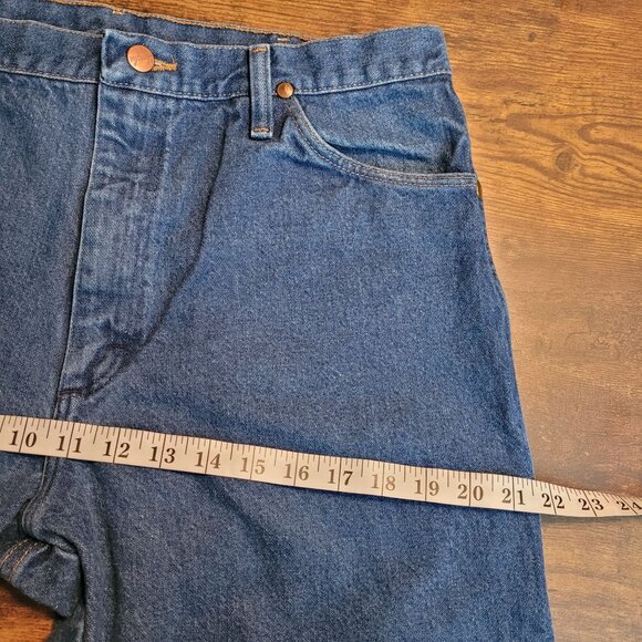 Vtg Wrangler Jeans Mens 36x30 Measures 32x29 Cowboy Cut USA Medium Wash Western - Picture 6 of 9